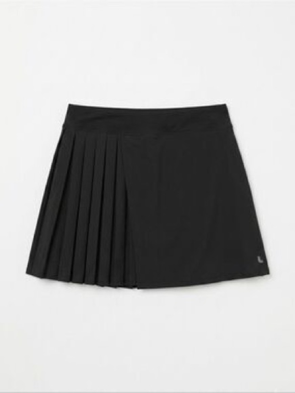 Lole Black Pleated-Panel Skort